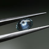 1.20CT MONTANA OVAL BRILLIANT PRECISION CUT SAPPHIRE, POWDER BLUE, UNTREATED, 7.08X5.50X4.10MM