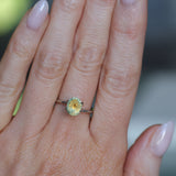 1.75CT PRECISION CUT OVAL MONTANA SAPPHIRE, EARTHY COPPER YELLOW TEAL, 7.8X6.3X4.7MM