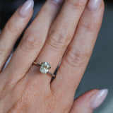 1.51CT RADIANT CUT MONTANA SAPPHIRE, ETHERIAL PARTI BLUE GOLD, 7.4X5.5X4.5MM