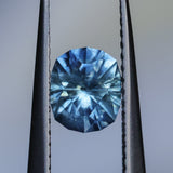 1.00CT PRECISON CUT OVAL CUSHION MONTANA SAPPHIRE, PARTI BRIGHT CORNFLOWER BLUE, 6.2X5.2X3.9MM