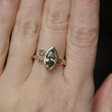 Bezel Wandering Vine Low Profile - Setting