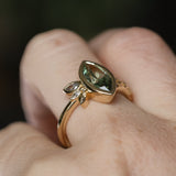 Bezel Wandering Vine Low Profile - Setting