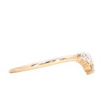 Petite Curved Tiara Diamond Band