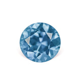 1.29CT ROUND PRECISION CUT MONTANA SAPPHIRE, MEDIUM DENIM BLUE, 6.4×4.4MM