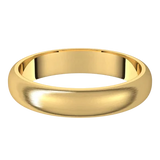 4mm Half Round Wedding Band