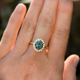 Antique Style Diamond Halo - Setting