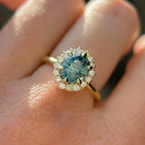 Antique Style Diamond Halo - Setting