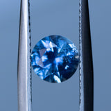 1.15CT ROUND MONTANA SAPPHIRE, BLUE, 6.14X4.12MM