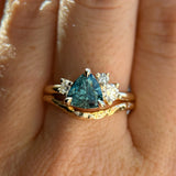 Mountainscape Diamond Cluster Ring - Low Profile Setting