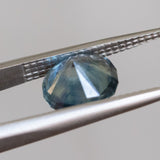 2.36CT FANCY PRECISION CUSHION MONTANA SAPPHIRE, LIGHT OCEAN BLUE, 8.35X7.15X5.17MM