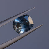 1.91CT ELONGATED FANCY CUSHION MONTANA SAPPHIRE, COLOR SHIFTING PURPLE GREY, 8.72X6.99X4.06MM