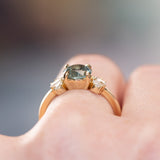 Marquise & Pear Diamond Cluster Low Profile - Setting