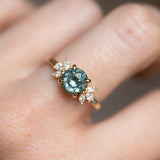 Marquise & Pear Diamond Cluster Low Profile - Setting
