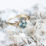 Marquise & Pear Diamond Cluster Low Profile - Setting