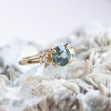 Marquise & Pear Diamond Cluster Low Profile - Setting