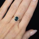 Antique-Style Diamond Halo - Setting