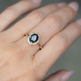 Antique-Style Diamond Halo - Setting