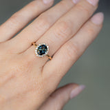 Antique-Style Diamond Halo - Setting