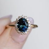 Antique-Style Diamond Halo - Setting