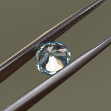 48 HOUR CUSTOMER HOLD - 1.73CT ROUND MONTANA SAPPHIRE, SEAFOAM GREEN, 7X4.8MM, UNTREATED