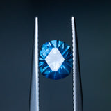 1.61CT PRECISION CUT ELONGATED FANCY CUSHION MONTANA SAPPHIRE, VIBRANT ROYAL BLUE, 7X6X4.2MM EARLY ACCESS