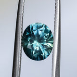 1.98CT OVAL PRECISION CUT MONTANA SAPPHIRE, OCEAN BLUE TEAL, 7.8X6.5MM, EARLY ACCESS