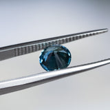 1.44CT ROUND PRECISION CUT MONTANA SAPPHIRE, BLUE, 6.85X4.40MM EARLY ACCESS