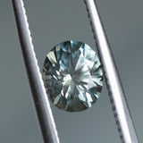 1.67CT OVAL MONTANA SAPPHIRE, PARTI LIGHT BLUE YELLOW, 7.3X6.1MM, EARLY ACCESS