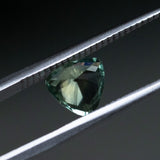 1.25CT TRILLION MONTANA SAPPHIRE, BRIGHT SPRING GREEN WITH YELLOW, 6.8MM, EARLY ACCESS