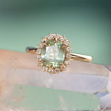 Antique-Style Diamond Halo - Setting