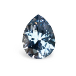 1.51CT PEAR BRILLIANT PRECISION CUT MONTANA SAPPHIRE, PURPLE BLUE, 8.4X6.1MM