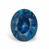 1.93CT PRECISION CUT OVAL BRILLIANT MONTANA SAPPHIRE, DEEP BLUE, 7.8X6.5MM