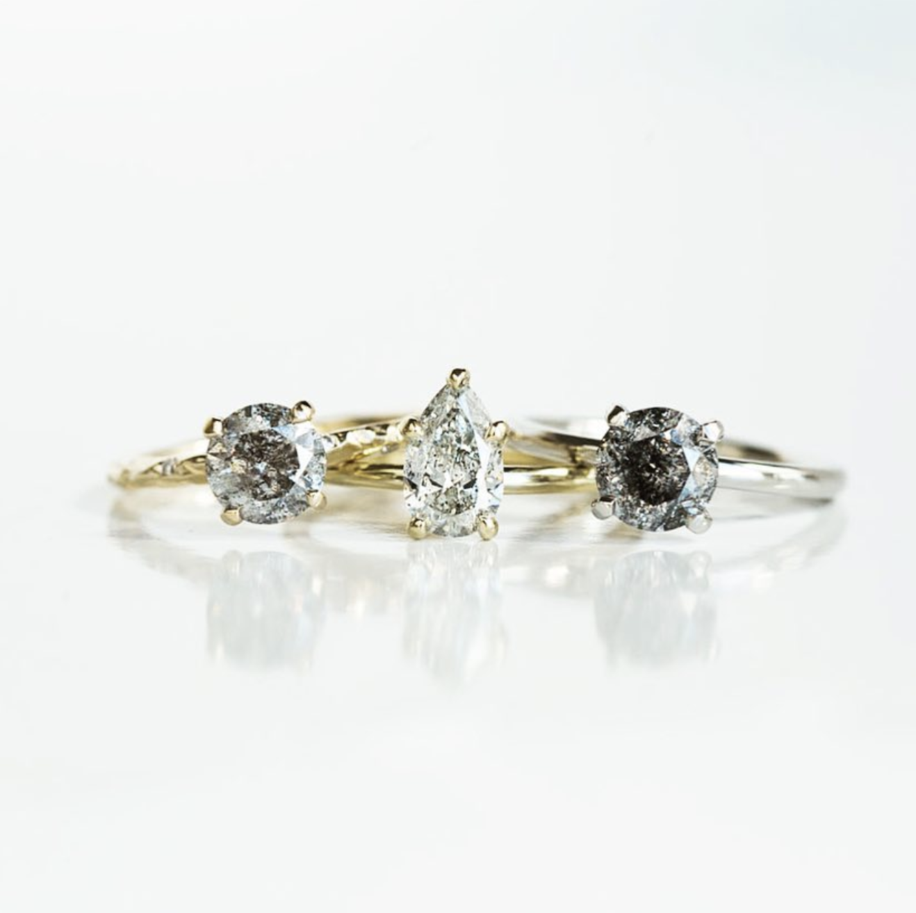 Evergreen 4-Prong Solitaire, Stackable - Setting