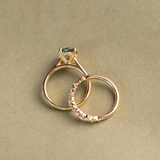 Celestial Pear Diamond Band