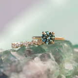 Celestial Pear Diamond Band
