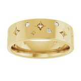 Milky Way Diamond 6.5mm Band