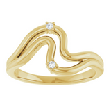 Undertow Diamond Ring