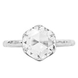 Low Profile Six Prong Solitaire- Setting