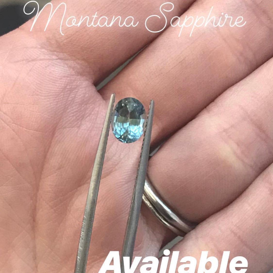 1.42ct Montana Sapphire